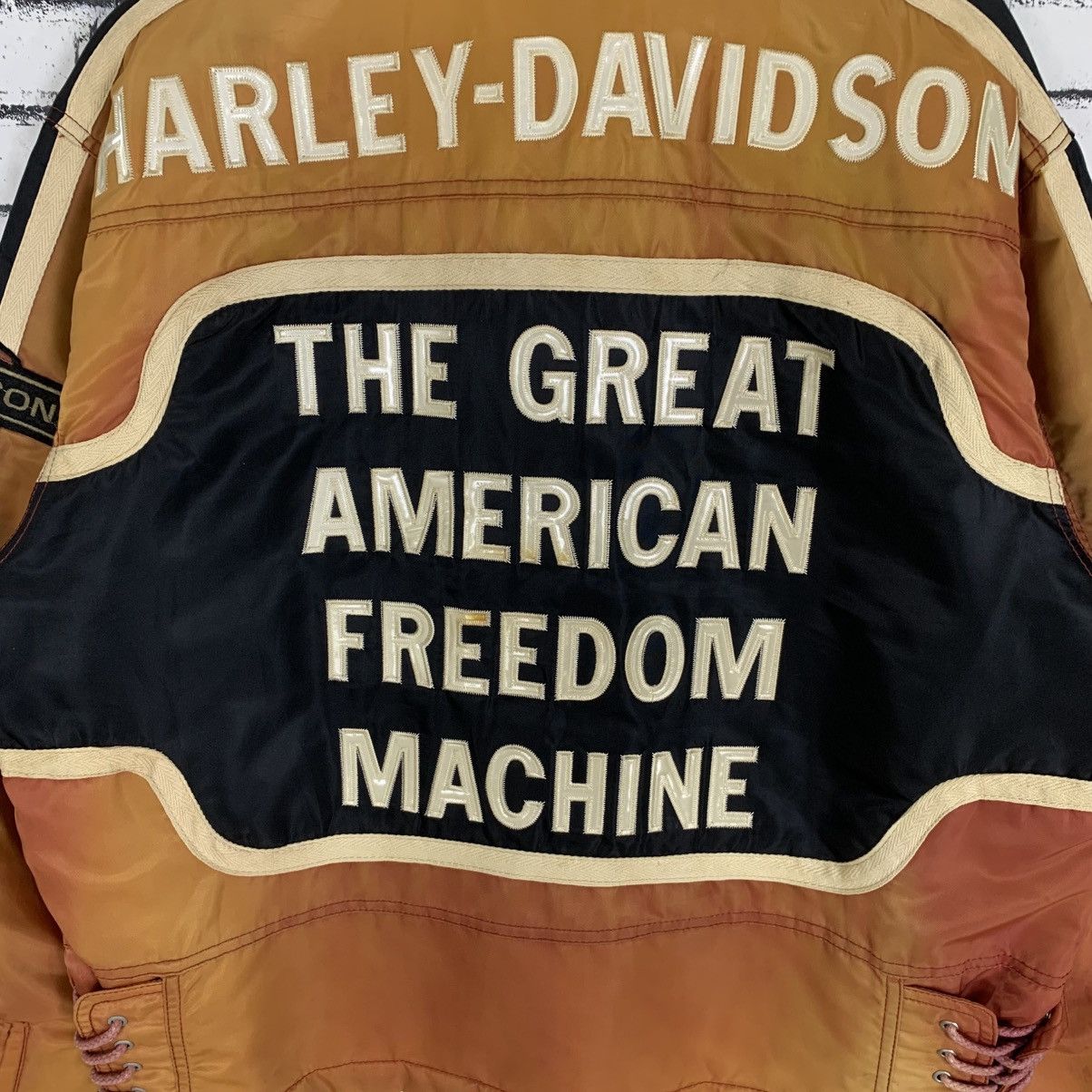 Harley Davidson Vintage Harley Davidson Motorcycle Riding Jacket Size US L / EU 52-54 / 3 - 10 Thumbnail