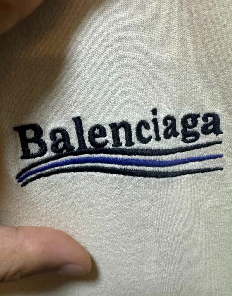 Balenciaga Balenciaga Embroidered cola round neck short sleeve Size US XS / EU 42 / 0 - 3 Thumbnail