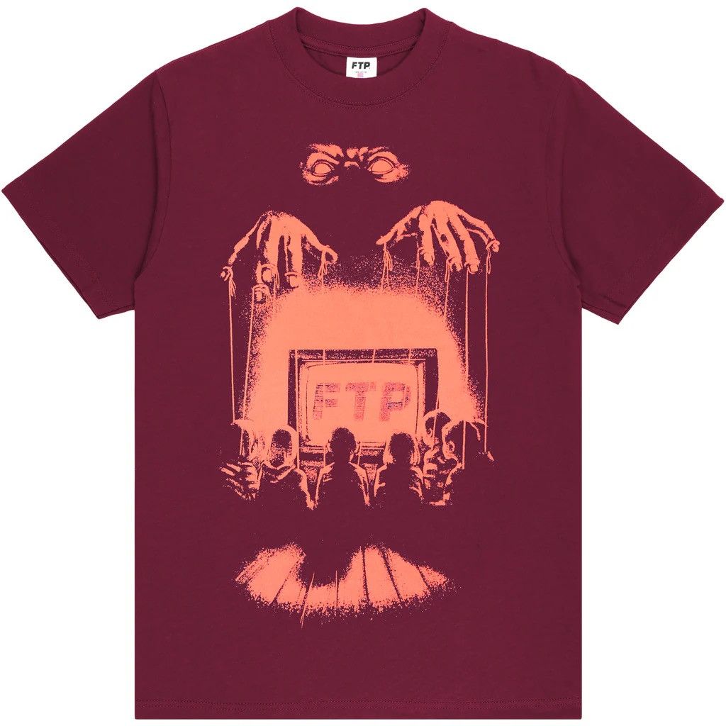 FTP Puppeteer Tee (Burgundy) Size XXL