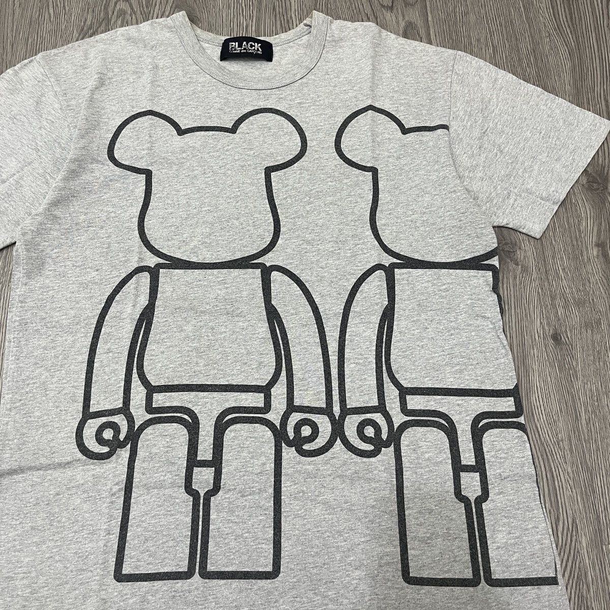 Comme des Garcons Black Black CDG - 2009 Bearbrick T-shirt Ifsix Lgb Japanesebrand Size US M / EU 48-50 / 2 - 3 Thumbnail