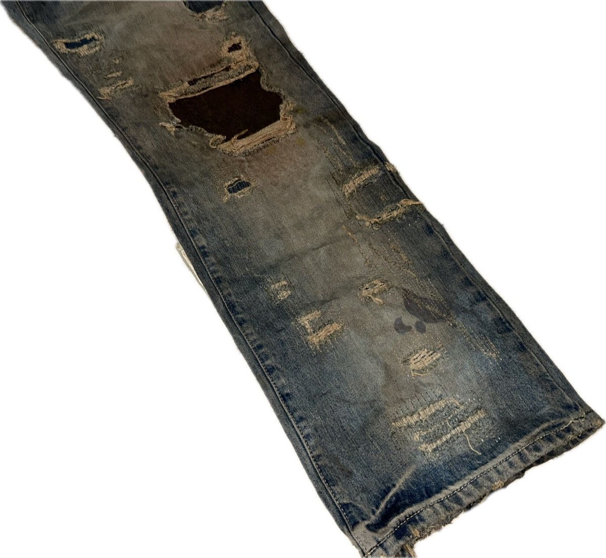 Edwin Custom Mud-wash distressed Denim Size US 36 / EU 52 - 7 Thumbnail