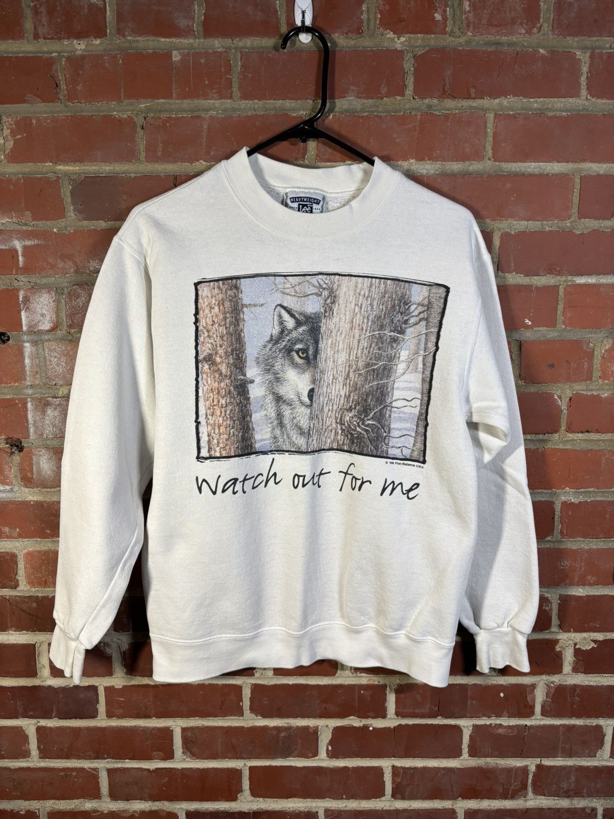 Other Vintage 90s Wolf Nature Shirt Wolves Hunt Sweater Small Size US S / EU 44-46 / 1 - 1 Thumbnail