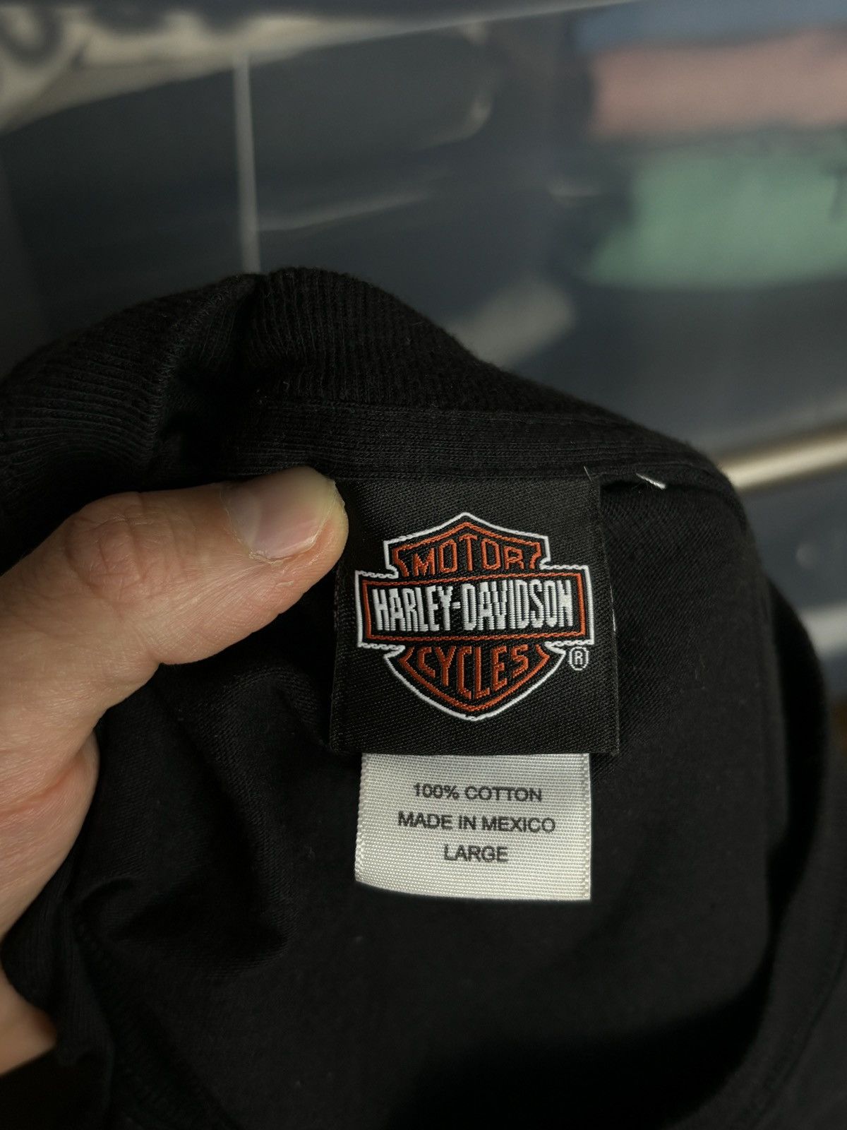 Harley Davidson × Vintage Harley Davidson Big Logo Motorcycle Vintage Tee Size US L / EU 52-54 / 3 - 5 Thumbnail