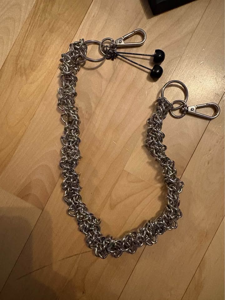 Raf Simons 🚨NEED GONE🚨Raf Simons Cherry Twisted Wallet Chain