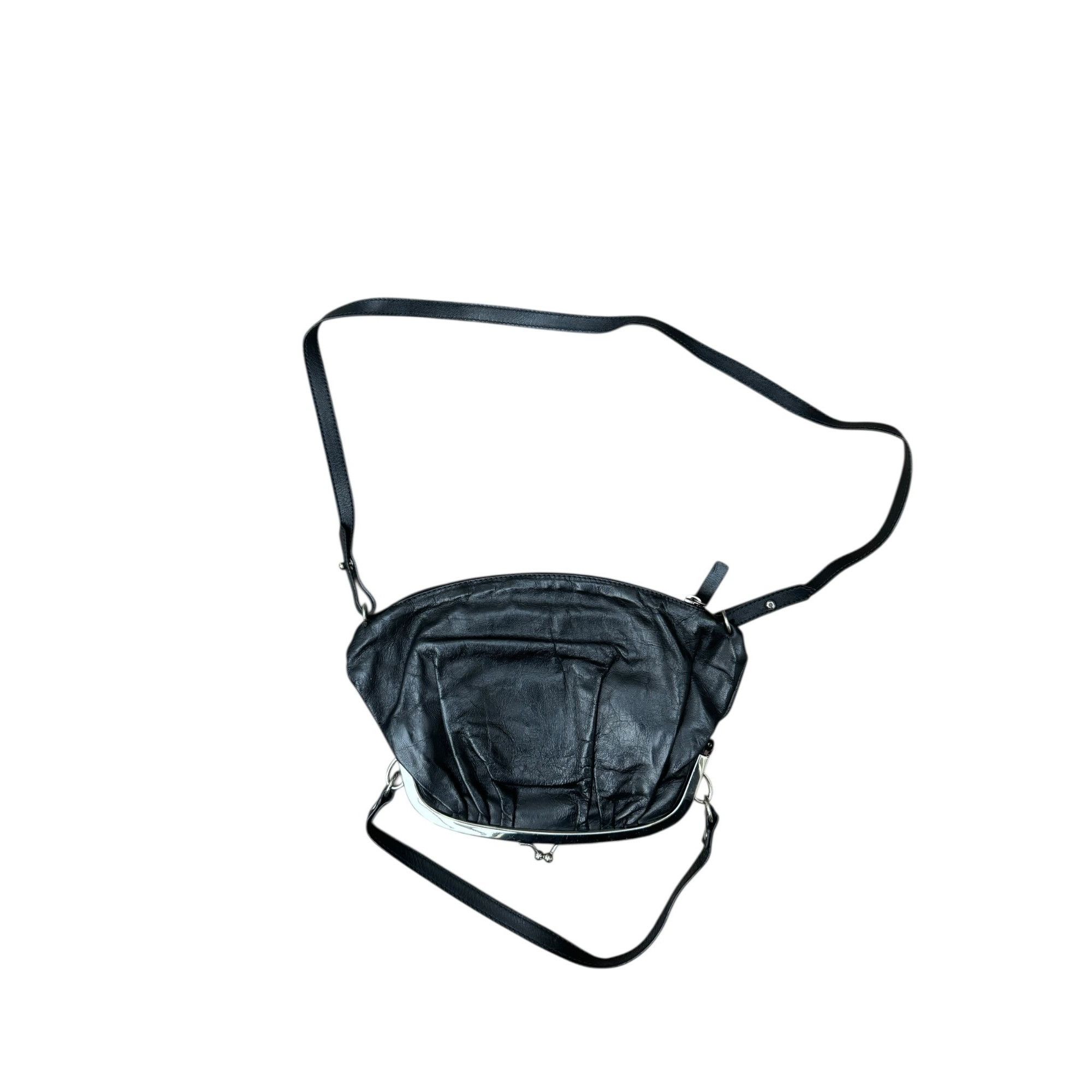 Maison Margiela Black Leather Upside Down Handbag Size ONE SIZE - 1 Thumbnail
