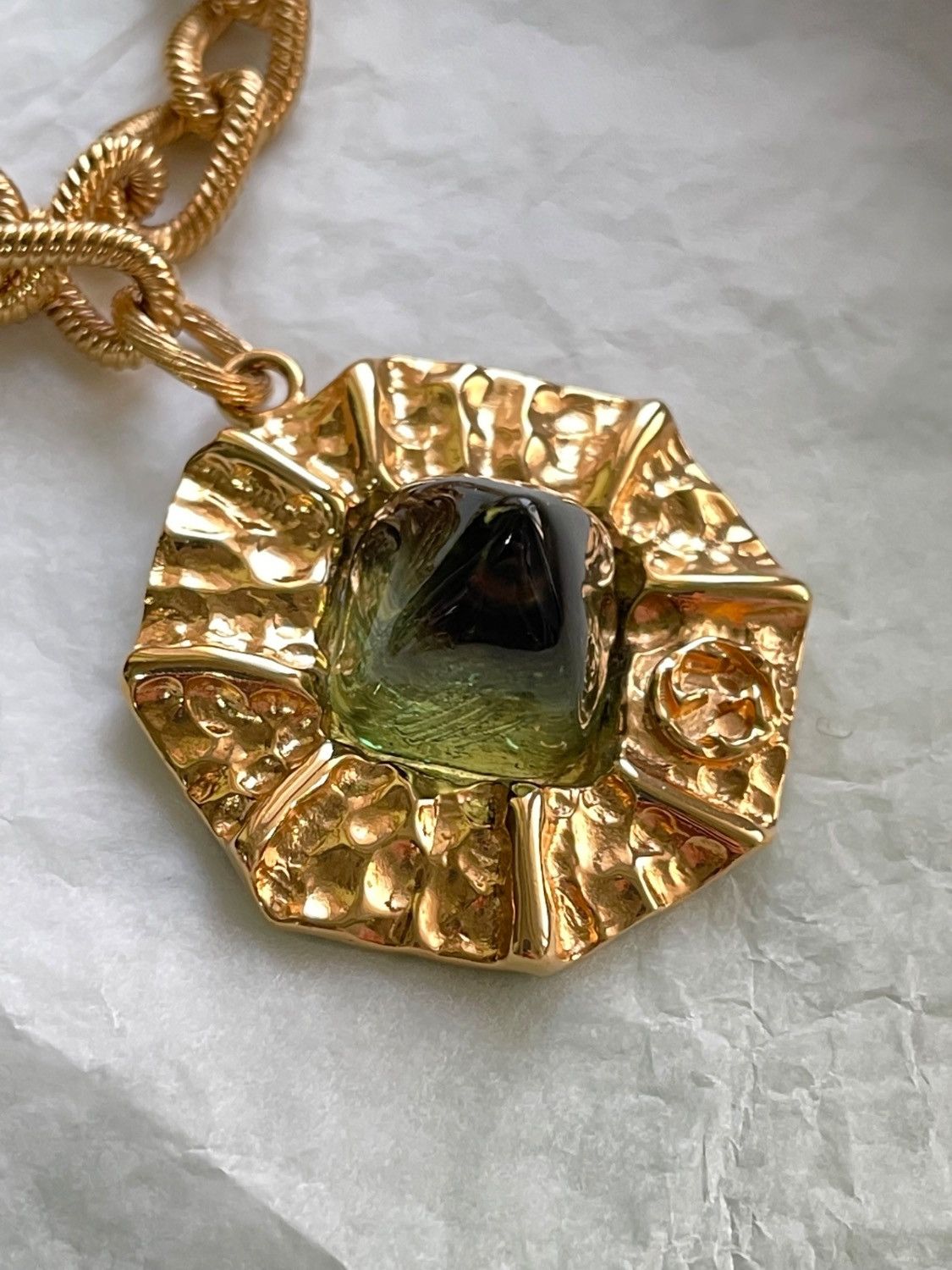 Gucci runway gold necklace Size ONE SIZE - 3 Thumbnail