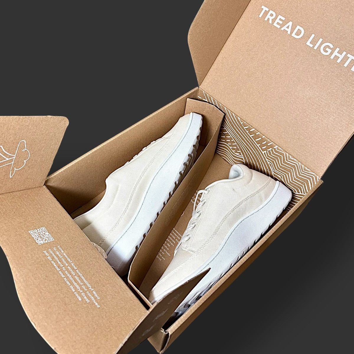 Allbirds Allbirds Men’s Natural White Canvas Pacer Sneakers Sz 11 Size US 11 / EU 44 - 11 Thumbnail