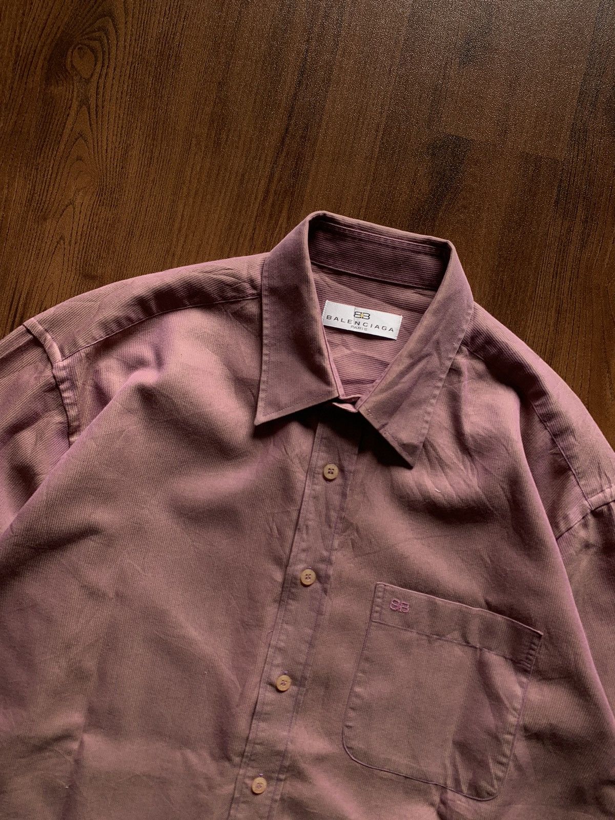 Balenciaga Balenciaga Shirt Vintage Size US L / EU 52-54 / 3 - 3 Thumbnail