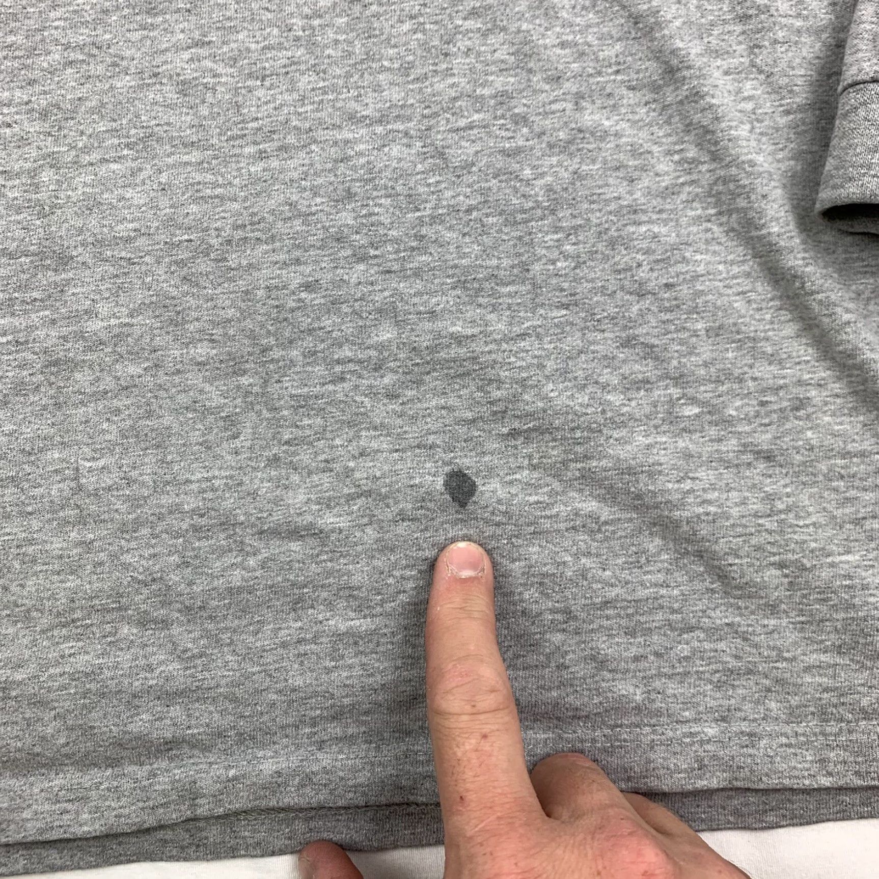 Nike VINTAGE Nike Athletics Long Sleeve Shirt Adult Large Gray Sports 90s Nike Mens Size US L / EU 52-54 / 3 - 4 Thumbnail