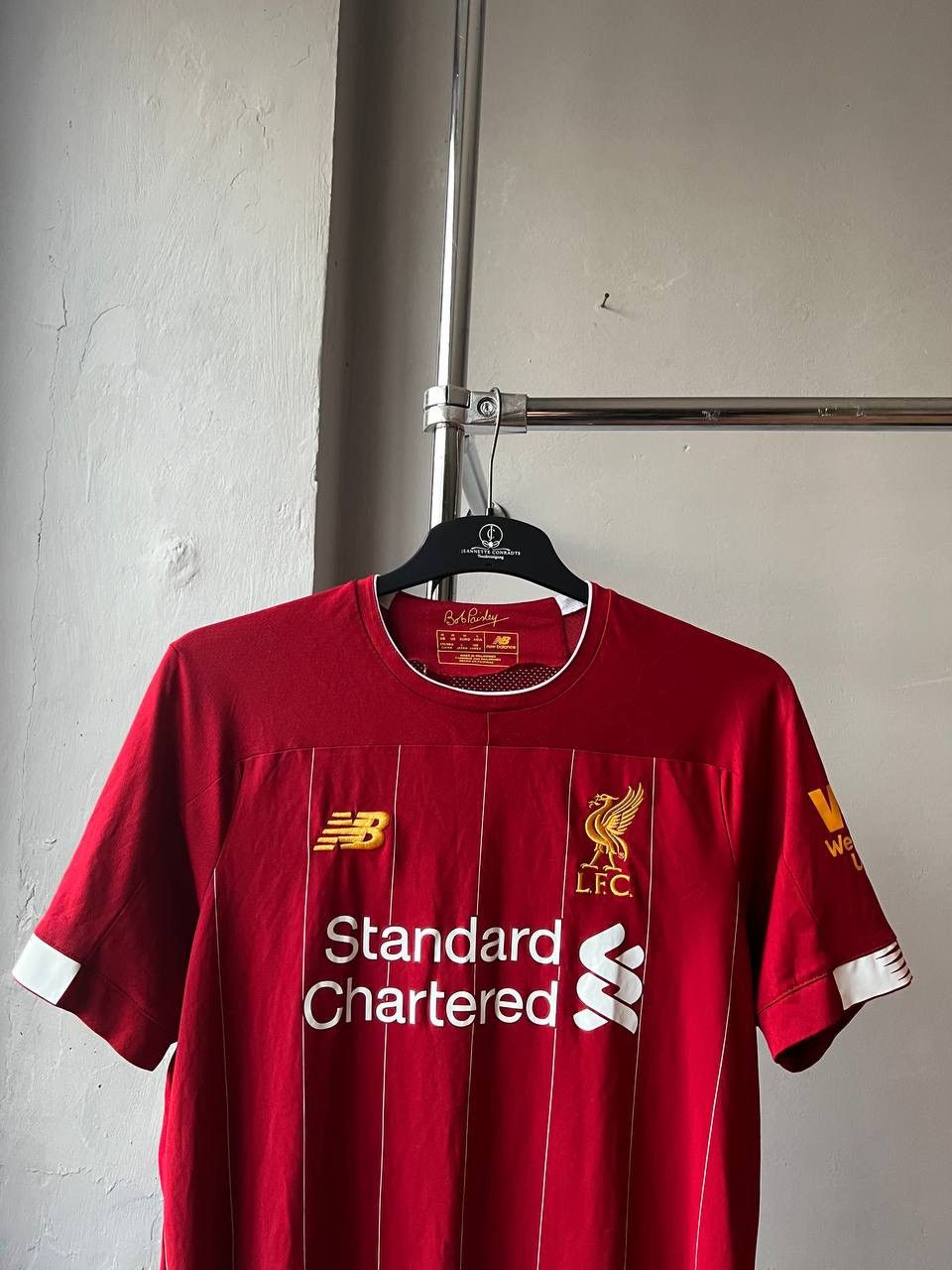 New Balance 2019/20 LIVERPOOL FC HOME SOCCER JERSEY FOOTBALL SHIRT SZ M Size US M / EU 48-50 / 2 - 4 Thumbnail