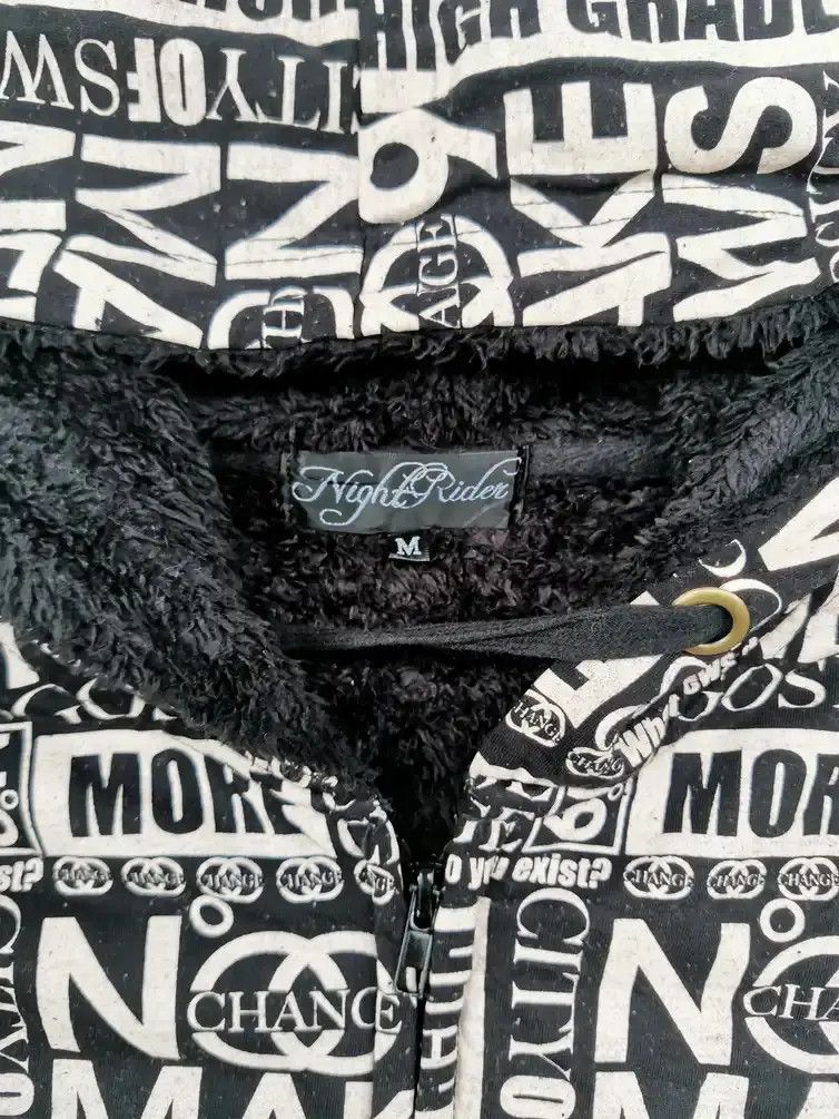 Japanese Brand Night Rider: Change No Make News Full Print Sweatshirt Size US M / EU 48-50 / 2 - 3 Thumbnail
