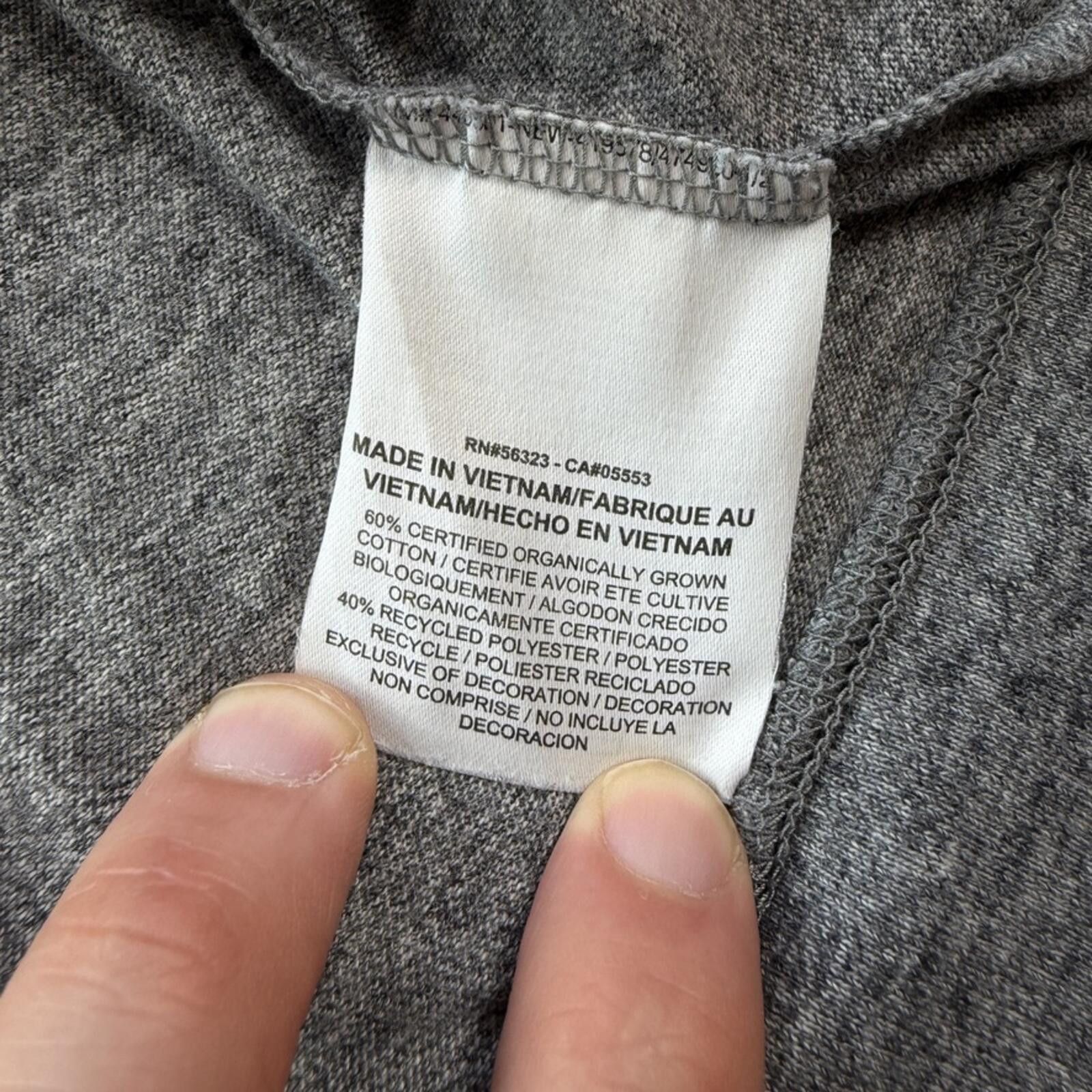 Nike Nike Just Do It Gray Pullover Hoodie Mens 2X Sweatshirt Size US XXL / EU 58 / 5 - 4 Thumbnail
