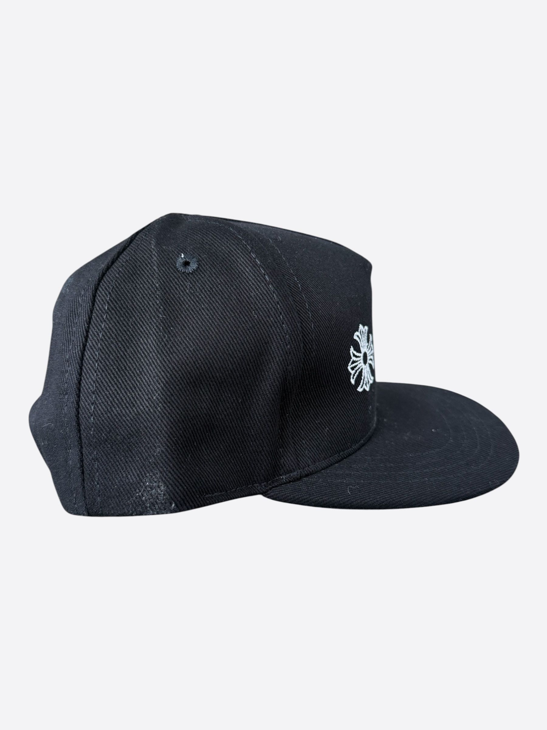 Chrome Hearts Chrome Hearts Black & White Horseshoe Logo Hat Size ONE SIZE - 2 Thumbnail