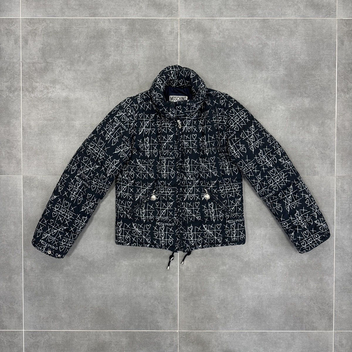 Moschino Vintage Moschino Jeans Monogram Logo Women Insulated Jacket Size M / US 6-8 / IT 42-44 - 2 Thumbnail