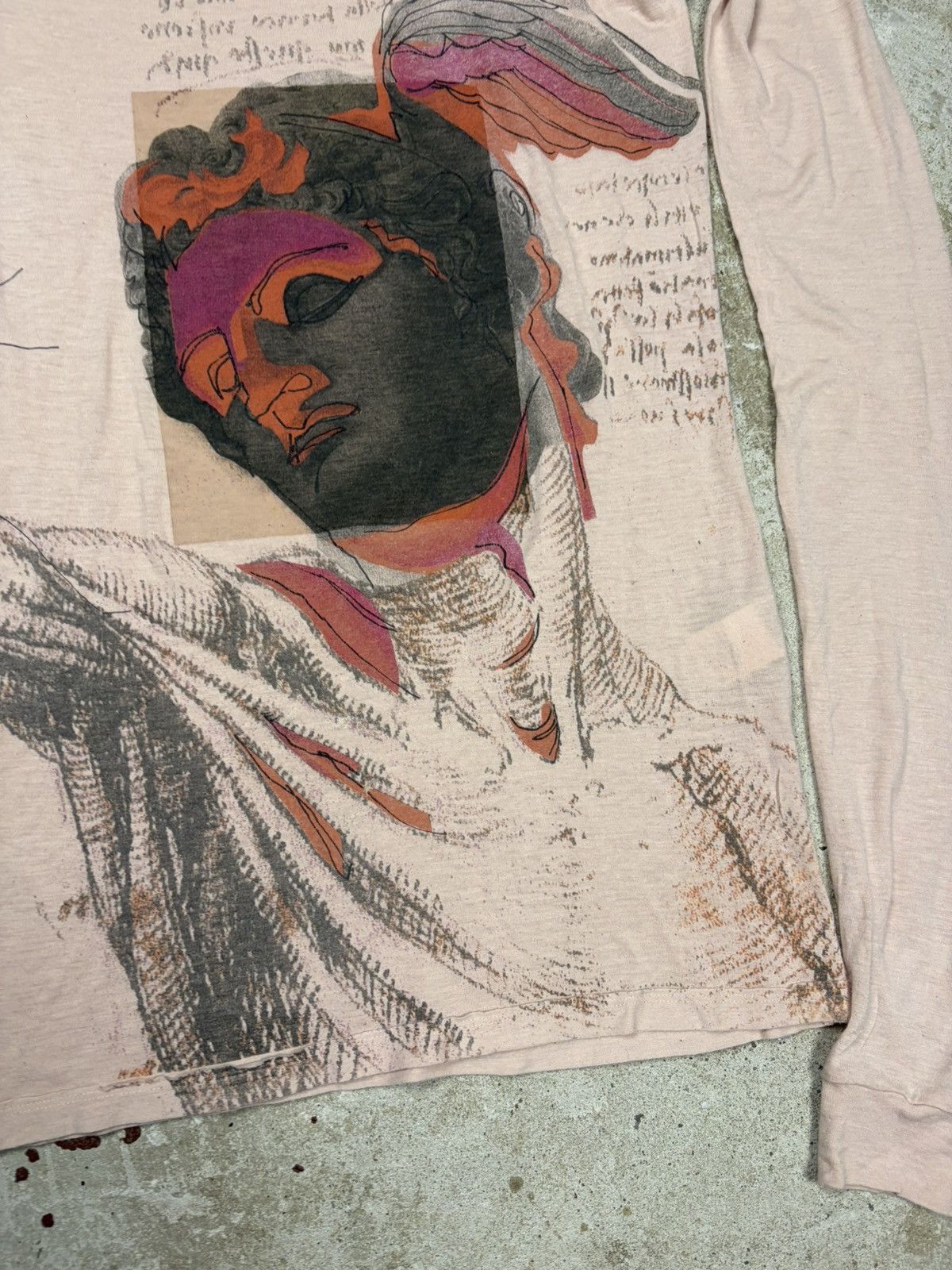 John Galliano Vintage 2000s John Galliano Overprint Abstract Print Tee Size US S / EU 44-46 / 1 - 11 Thumbnail