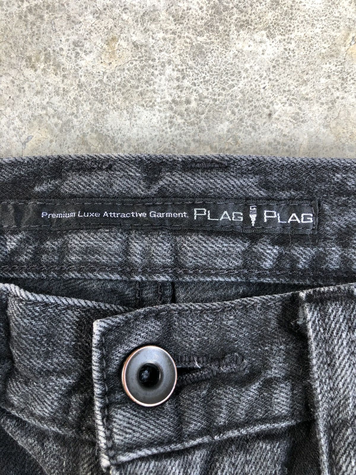 Issey Miyake Tete Homme Plag Distressed Jeans broken Size US 30 / EU 46 - 21 Thumbnail
