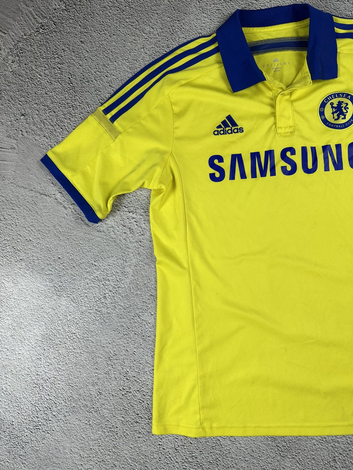 Adidas × Chelsea Soccer Vintage Adidas Chelsea Samsung Soccer Jersey Blockcore Size US M / EU 48-50 / 2 - 4 Thumbnail