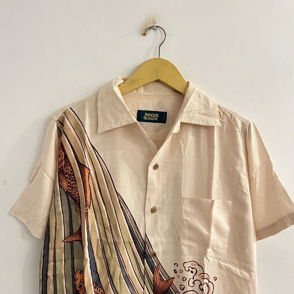 Japanese Brand Wash Mania Hawaian Button Up Shirt Size US M / EU 48-50 / 2 - 2 Thumbnail