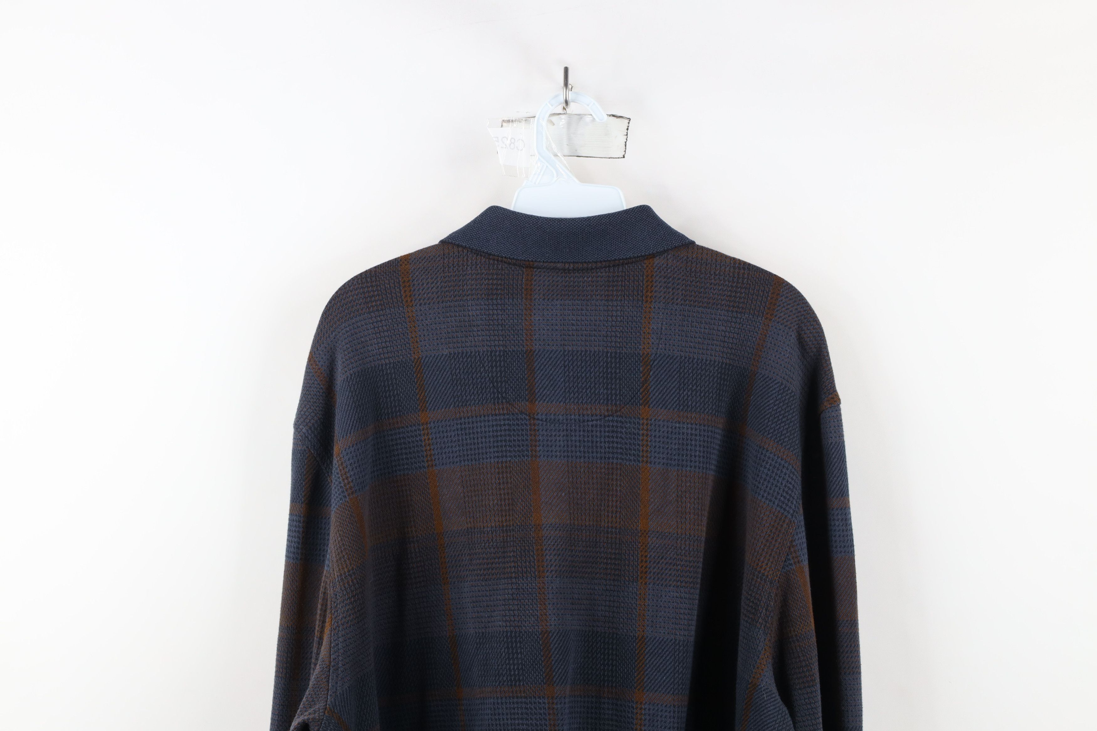 Vintage Vintage 90s Streetwear Heavyweight Long Sleeve Rugby Polo Size US XXL / EU 58 / 5 - 11 Thumbnail