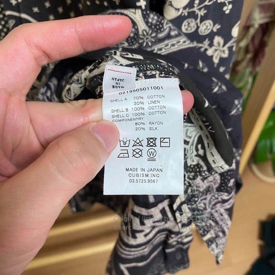 Visvim Visvim Tunic Bandana Shirt. Size US M / EU 48-50 / 2 - 4 Thumbnail
