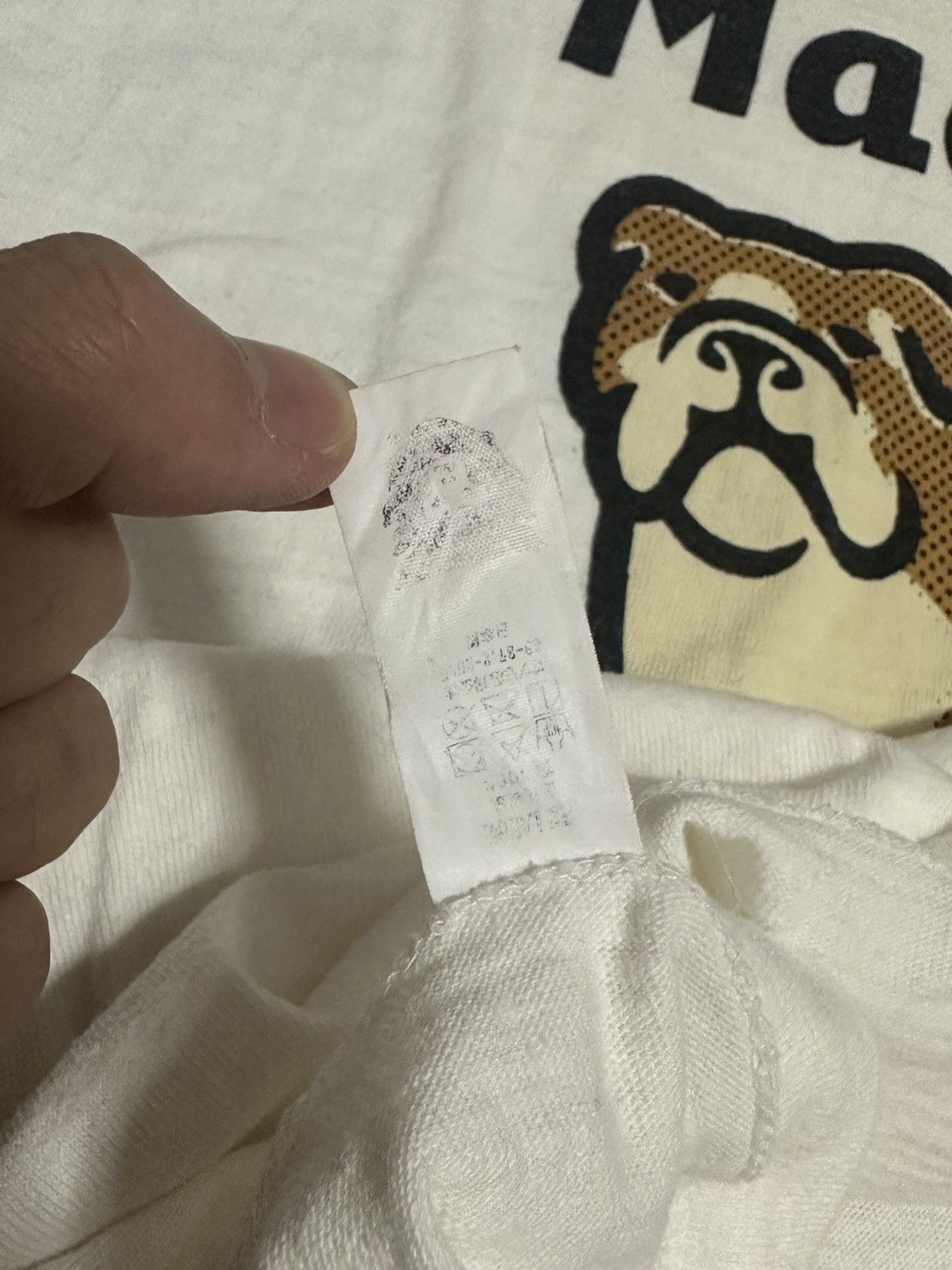Human Made × Japanese Brand Human Made Bulldog Tee White XXL Size US XXL / EU 58 / 5 - 6 Thumbnail
