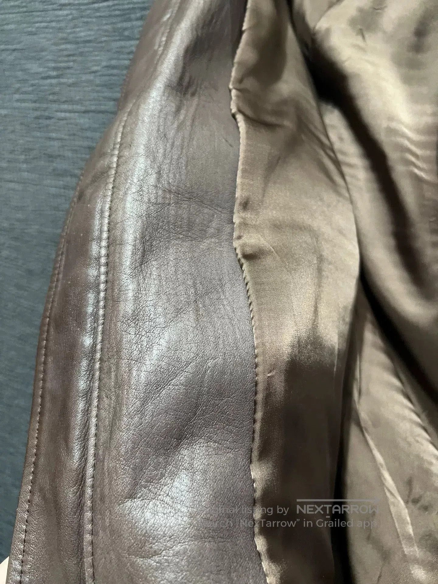 Dirain Rare Brown Leather Jacket by Dirain_Tokyo. Size US S / EU 44-46 / 1 - 7 Thumbnail