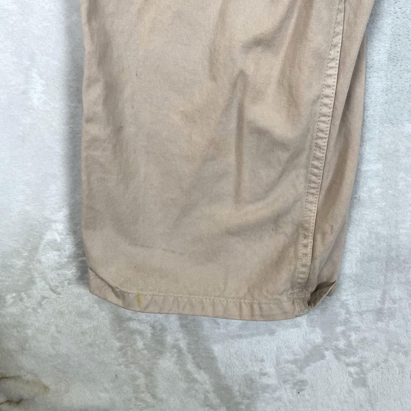Dickies Dickies Carpenter Pants Mens 36x34 Beige Relaxed Fit Workwear Pockets Canvas Front Flat Front Zip Button Casual Workwear Mens Size US 36 / EU 52 - 2 Thumbnail