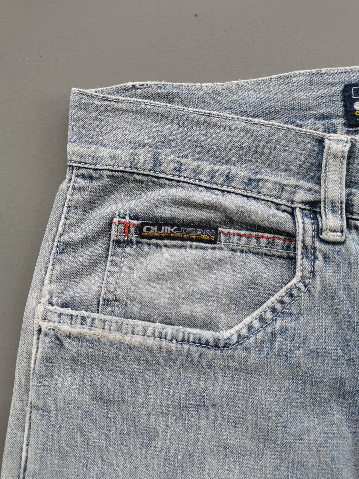 Quiksilver Vintage Quiksilver AFS Quikjean Denim Jeans Size US 30 / EU 46 - 9 Thumbnail