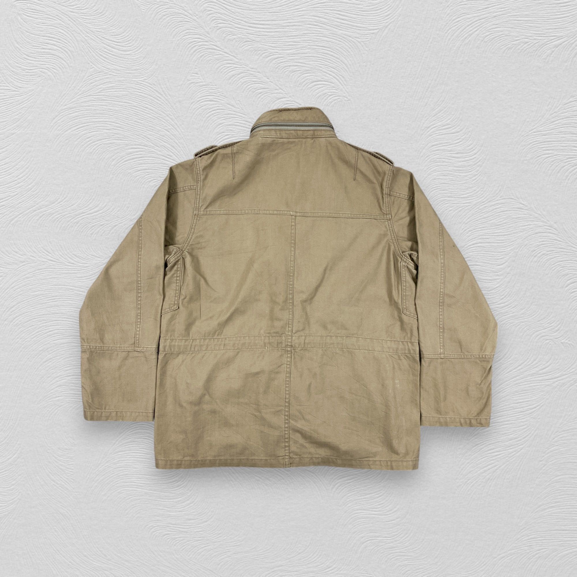 Japanese Brand Vintage Japanese Brand Military Heavy Coat Jacket -J295 Size US L / EU 52-54 / 3 - 2 Thumbnail