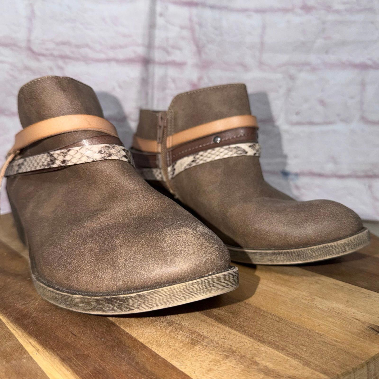 Other Jellypop Nashville Women's Ankle Boots in Brown Size 7 Size US 7 / IT 37 - 1 Thumbnail