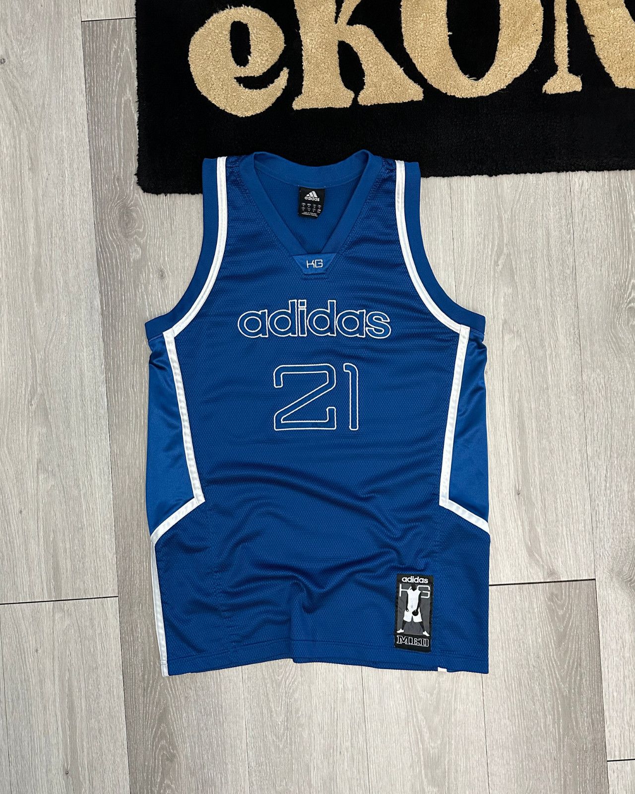 Adidas Vintage 2005 Adidas Kevin Garnett Basketball Jersey - Medium Size US M / EU 48-50 / 2 - 1 Thumbnail