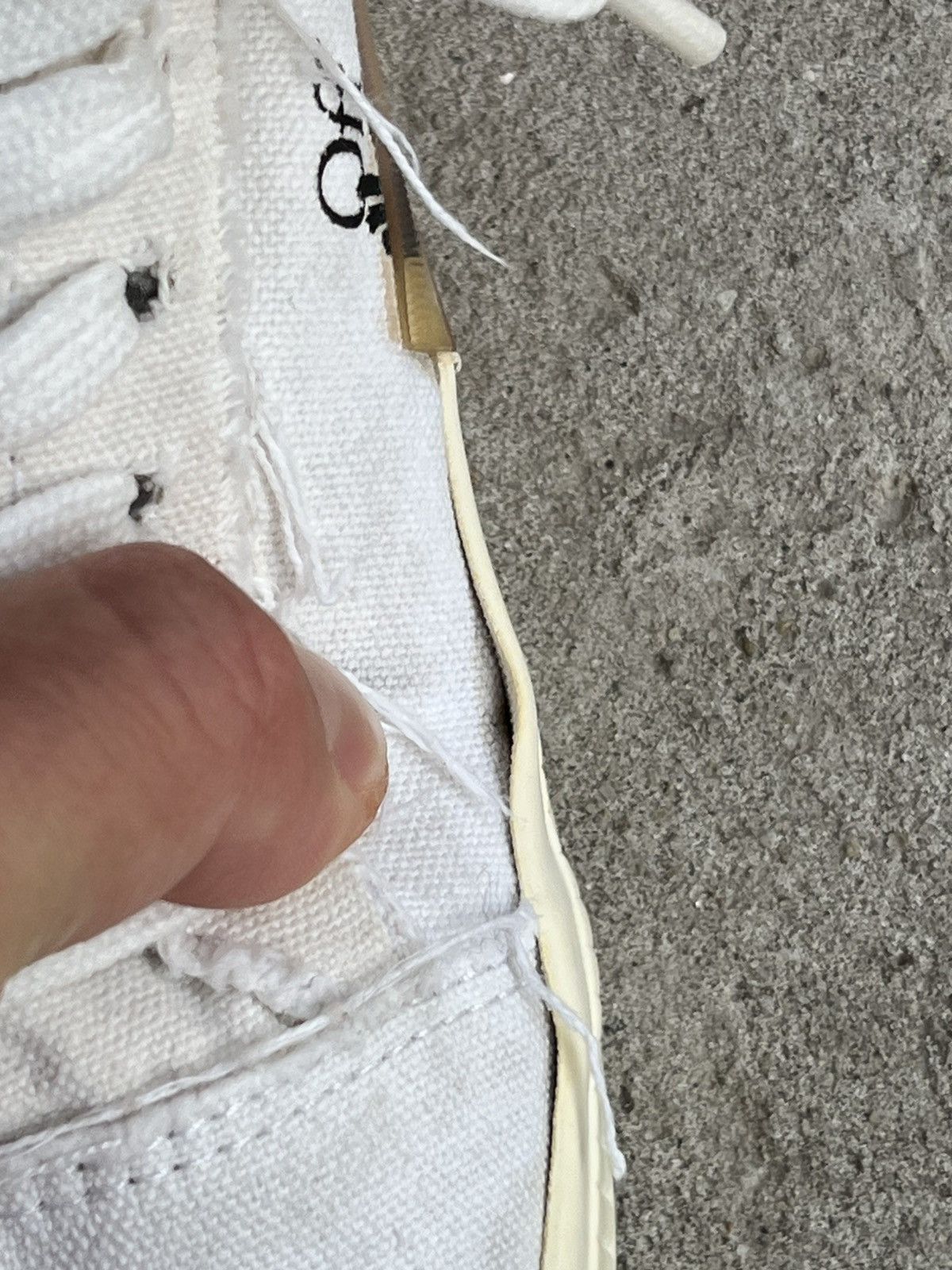 Off-White Off-White Vulcanized Canvas Distressed Low-top Sneakers Y2K Size US 6 / EU 39 - 10 Thumbnail