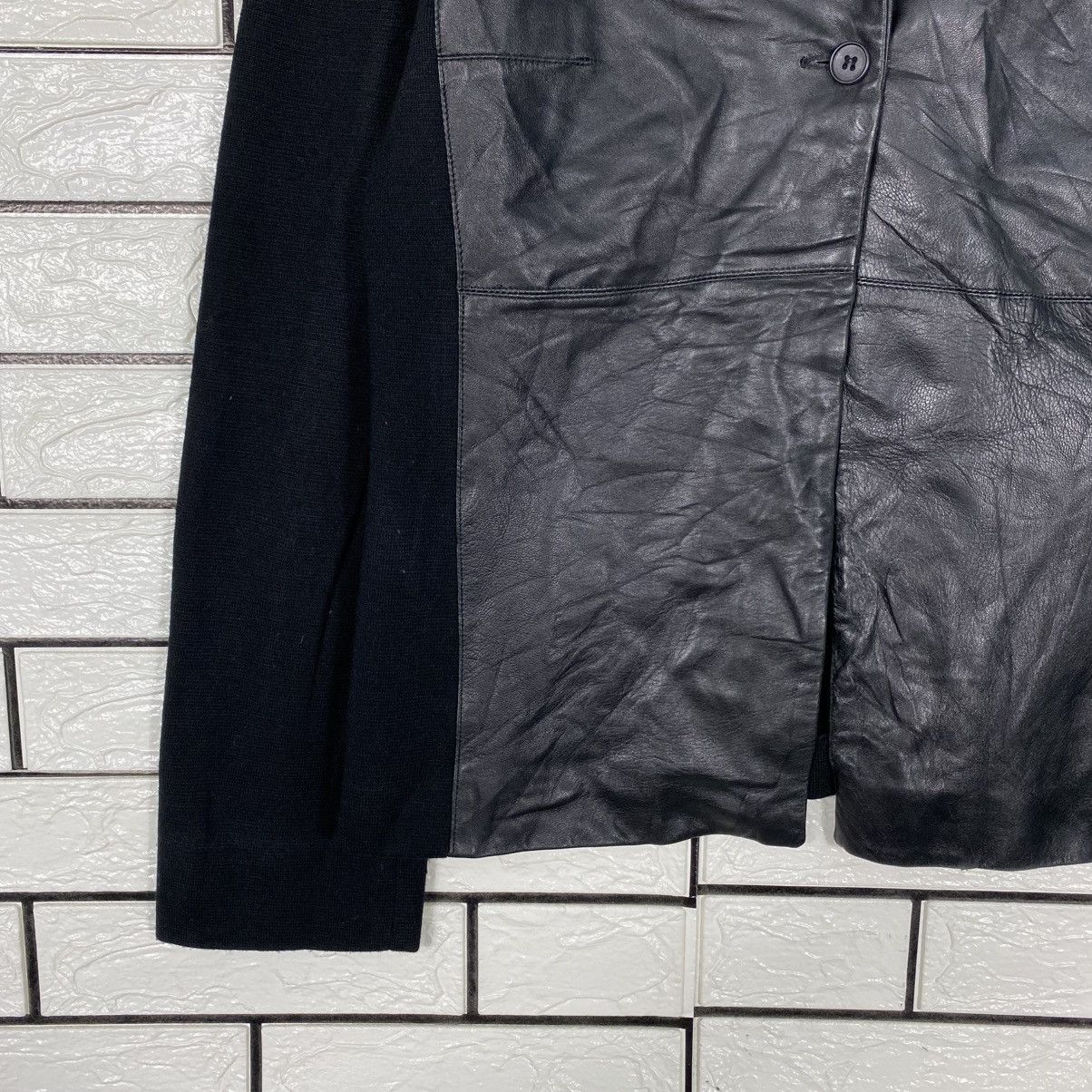 Japanese Brand 📌Biker Bondage Leather Jacket Designer Pegorer Punk Style Size US S / EU 44-46 / 1 - 5 Thumbnail