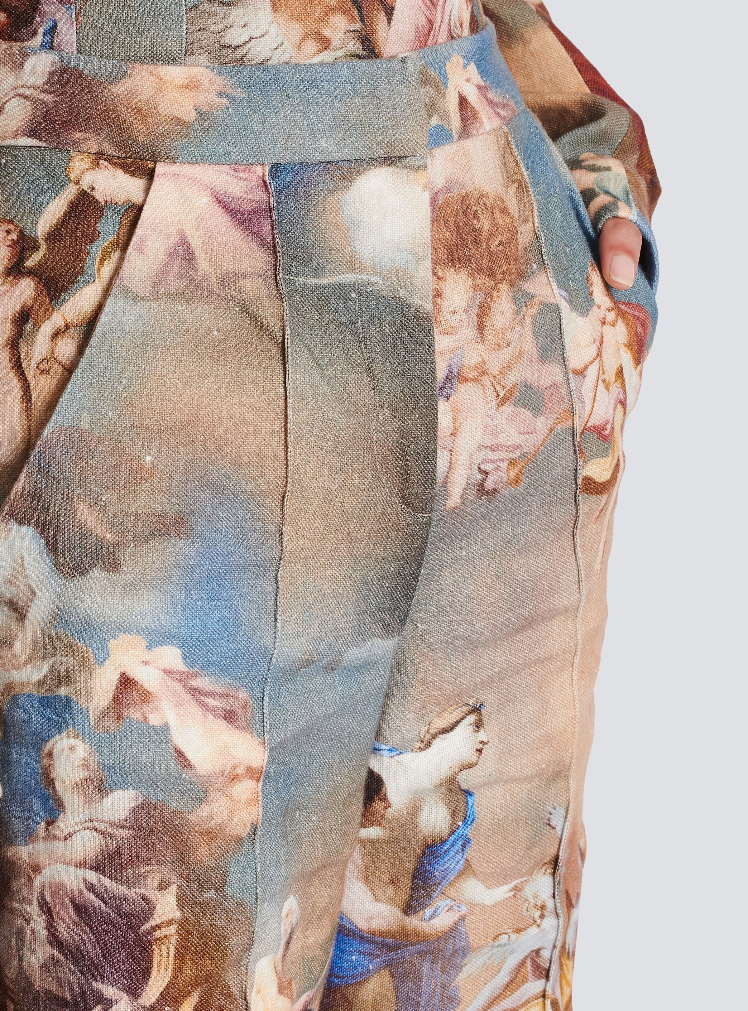 Balmain o1s1rm0624 Bermuda Shorts in Multicolor Size 32" / US 10 / IT 46 - 5 Thumbnail