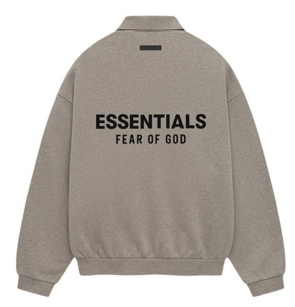 Essentials Essentials Fear Of God Fleece Polo Size Large Size US L / EU 52-54 / 3 - 2 Thumbnail