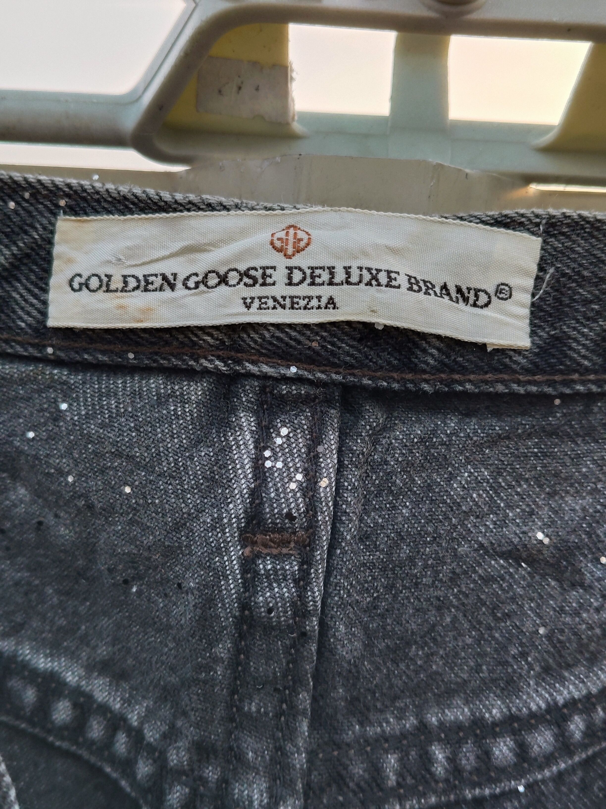 Golden Goose GGDB DENIME Glitter boyfriend jeans Size 30" / US 8 / IT 44 - 9 Thumbnail