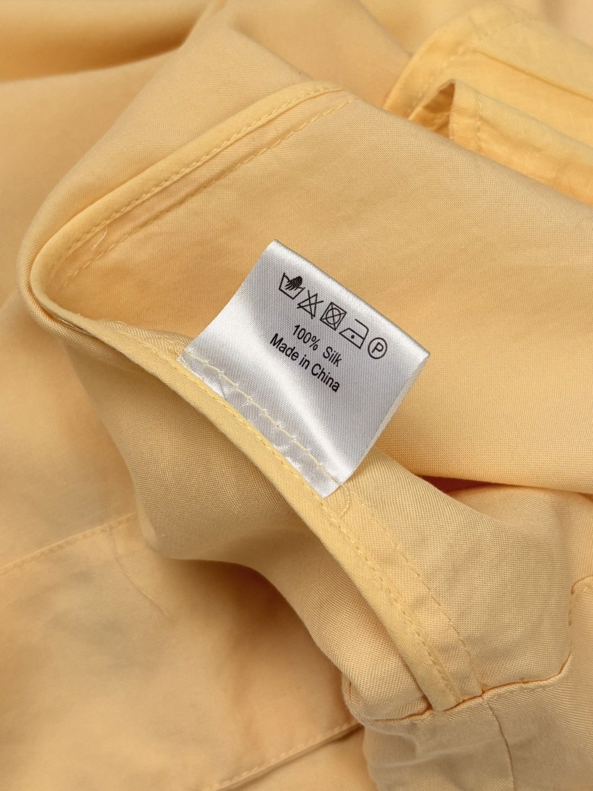 Designer × Wood Wood WOOD WOOD SILK TWILL INDIAN HILL JACKET YELLOW BELTED XS Size XS / US 0-2 / IT 36-38 - 10 Thumbnail