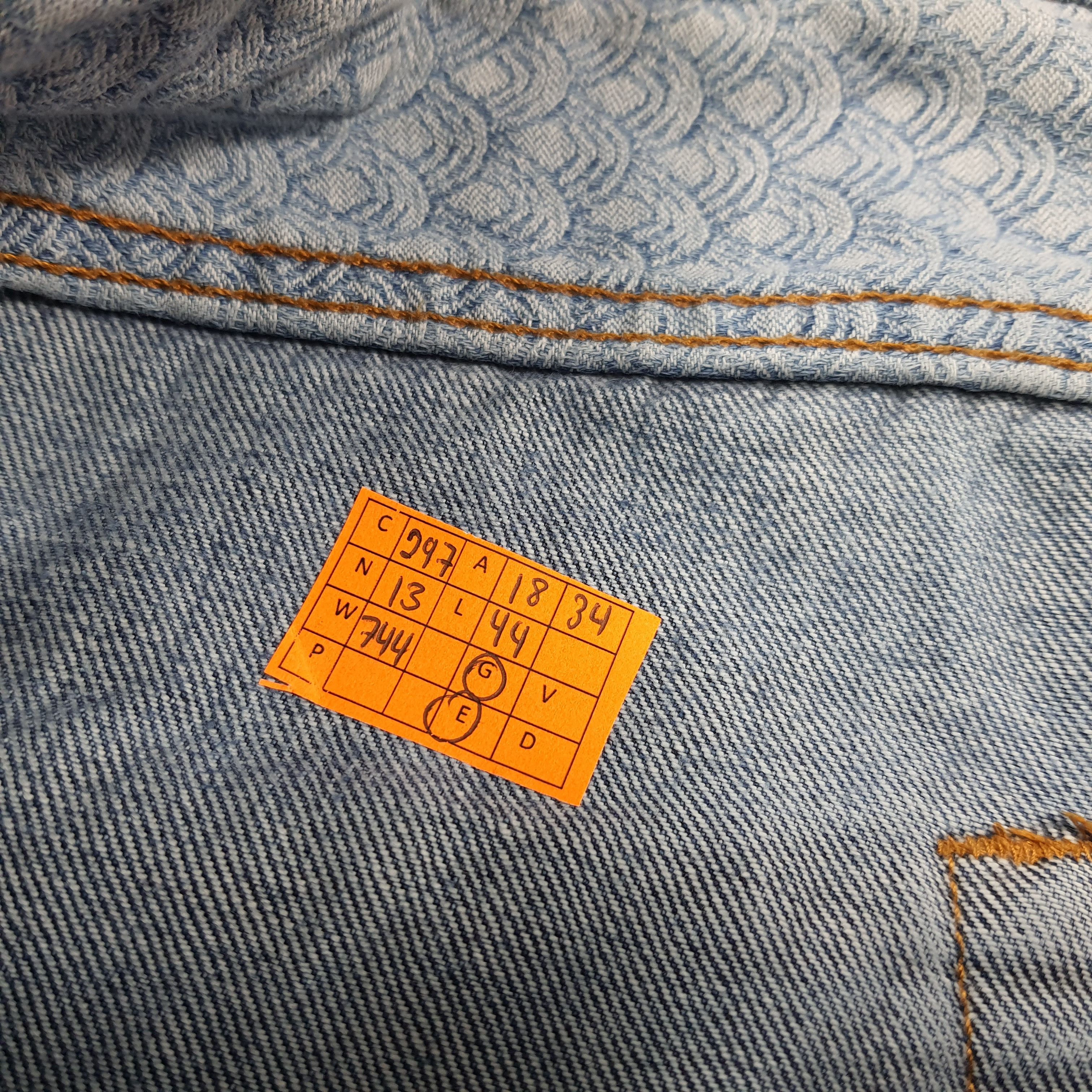 Prps Vintage PRPS Barracuda Denim Jeans Light Wash C297N13 Size US 37 - 14 Thumbnail