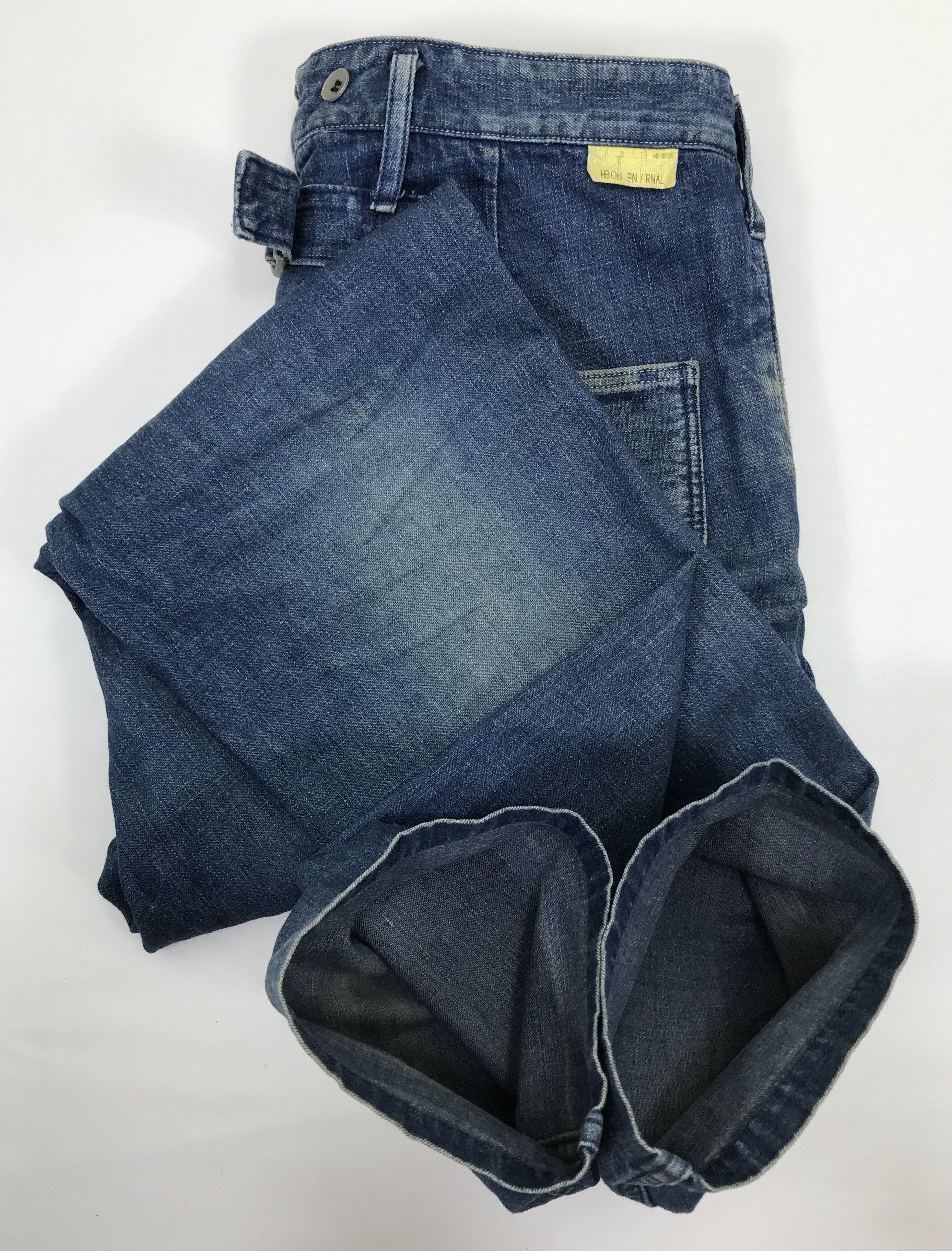 Big John Vintage Big John Buckle Back Distressed Jeans Size US 32 / EU 48 - 15 Thumbnail