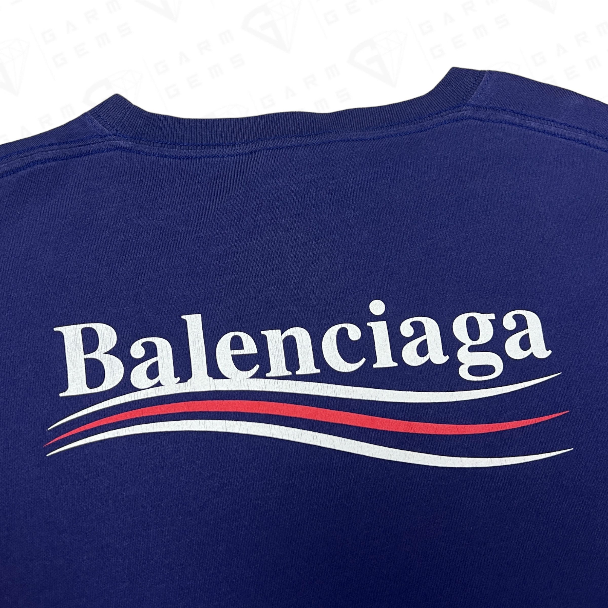 Balenciaga Balenciaga Political Campaign Logo T-Shirt Size US M / EU 48-50 / 2 - 4 Thumbnail