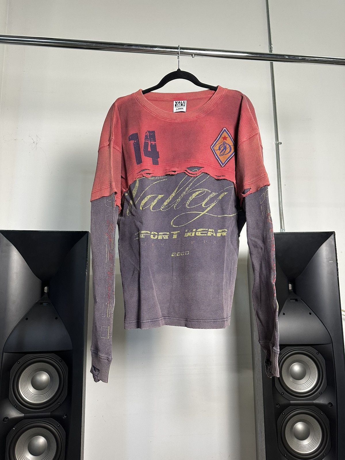 Vale Vale Forever Trashed Thermal Multicolor Long Sleeve Shirt Size US L / EU 52-54 / 3 - 1 Thumbnail