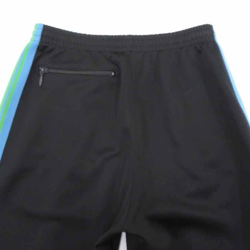 Needles Sweat Pants Polyester Side Line Logo Black Size US 27 - 7 Thumbnail