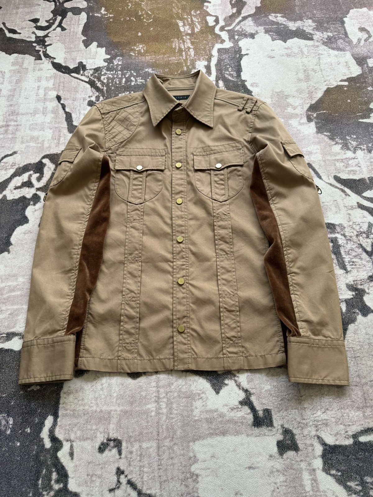 JUN MEN 00’s JLine by Junmen military style shirt Size US M / EU 48-50 / 2 - 3 Thumbnail