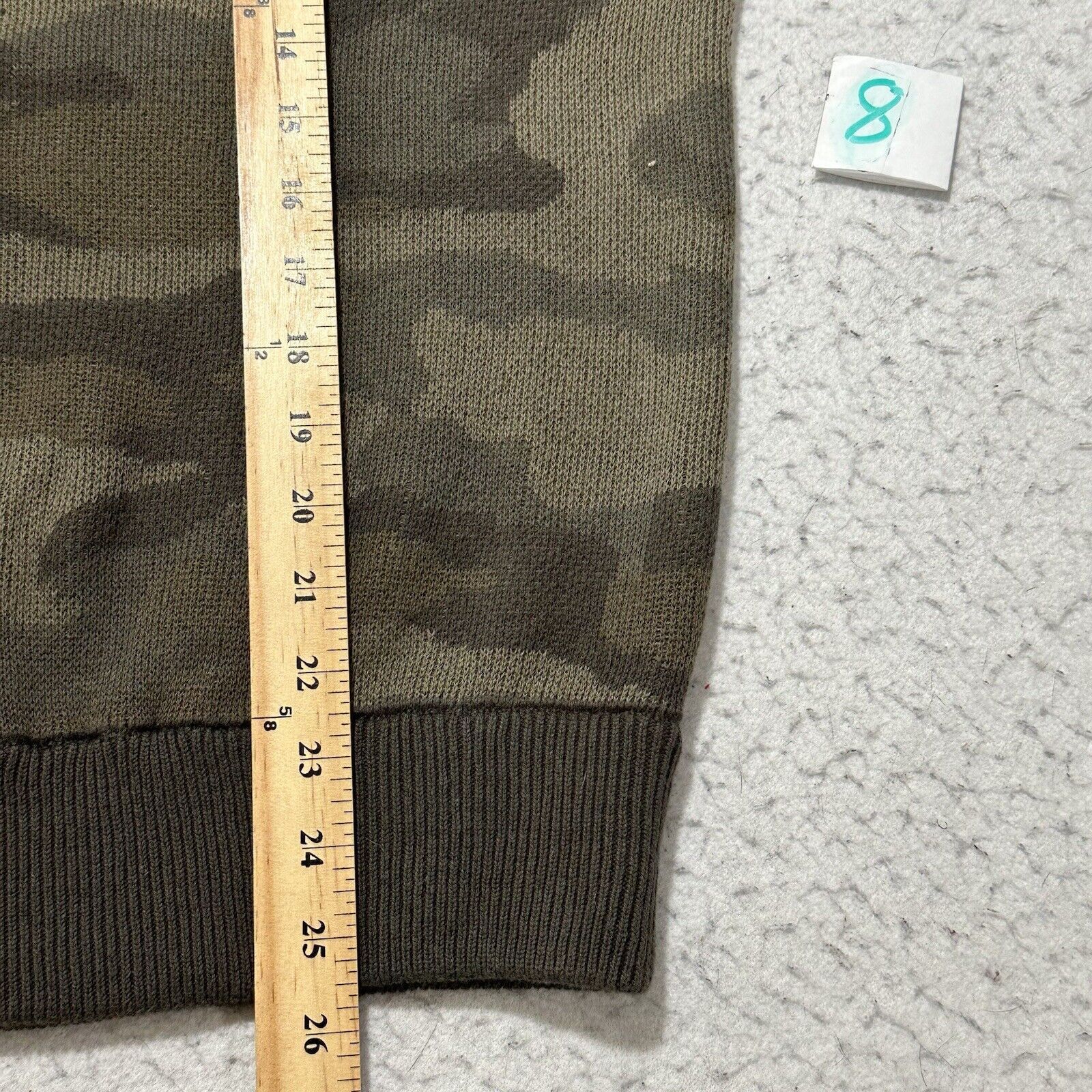Mossimo Mossimo Small Green Camo Cotton Pullover Tight Knit Sweater Size US S / EU 44-46 / 1 - 9 Thumbnail