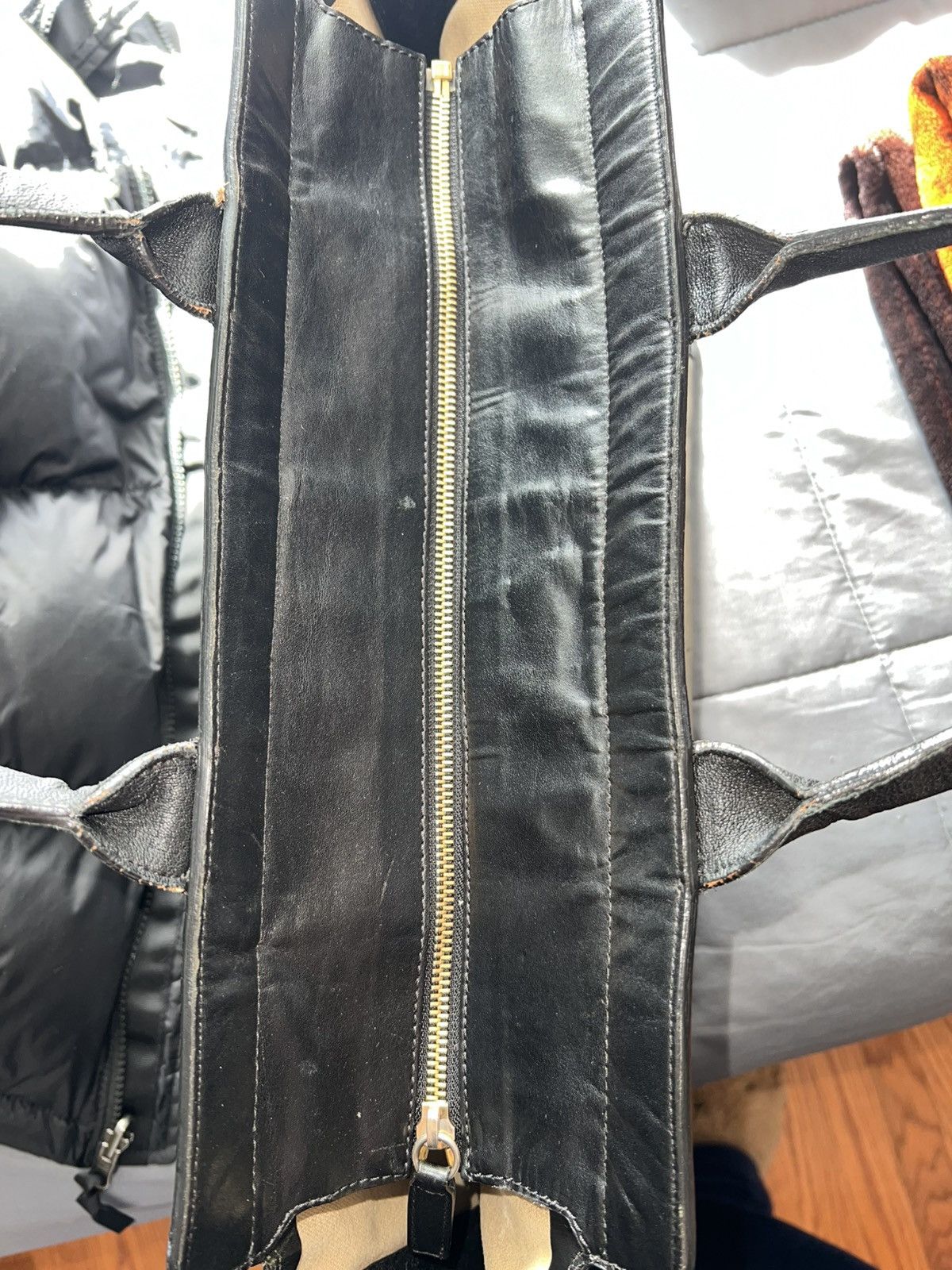 Chloe Chloe Vintage Allison Two Tone Leather Tote Bag Size ONE SIZE - 9 Thumbnail