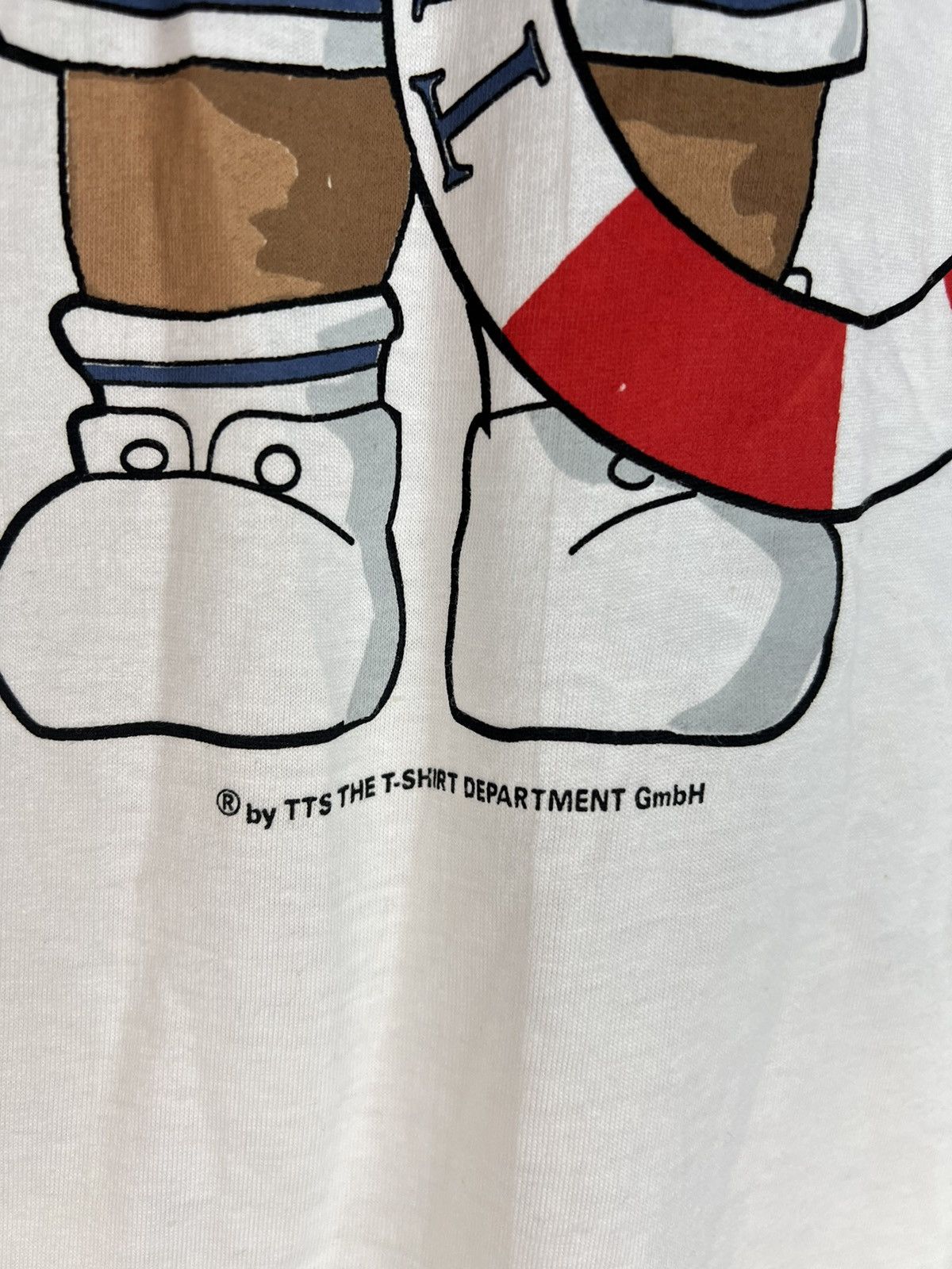 Vintage Vintage titanic USA Bear like polo Ralph Lauren tshirt Size US XL / EU 56 / 4 - 6 Thumbnail
