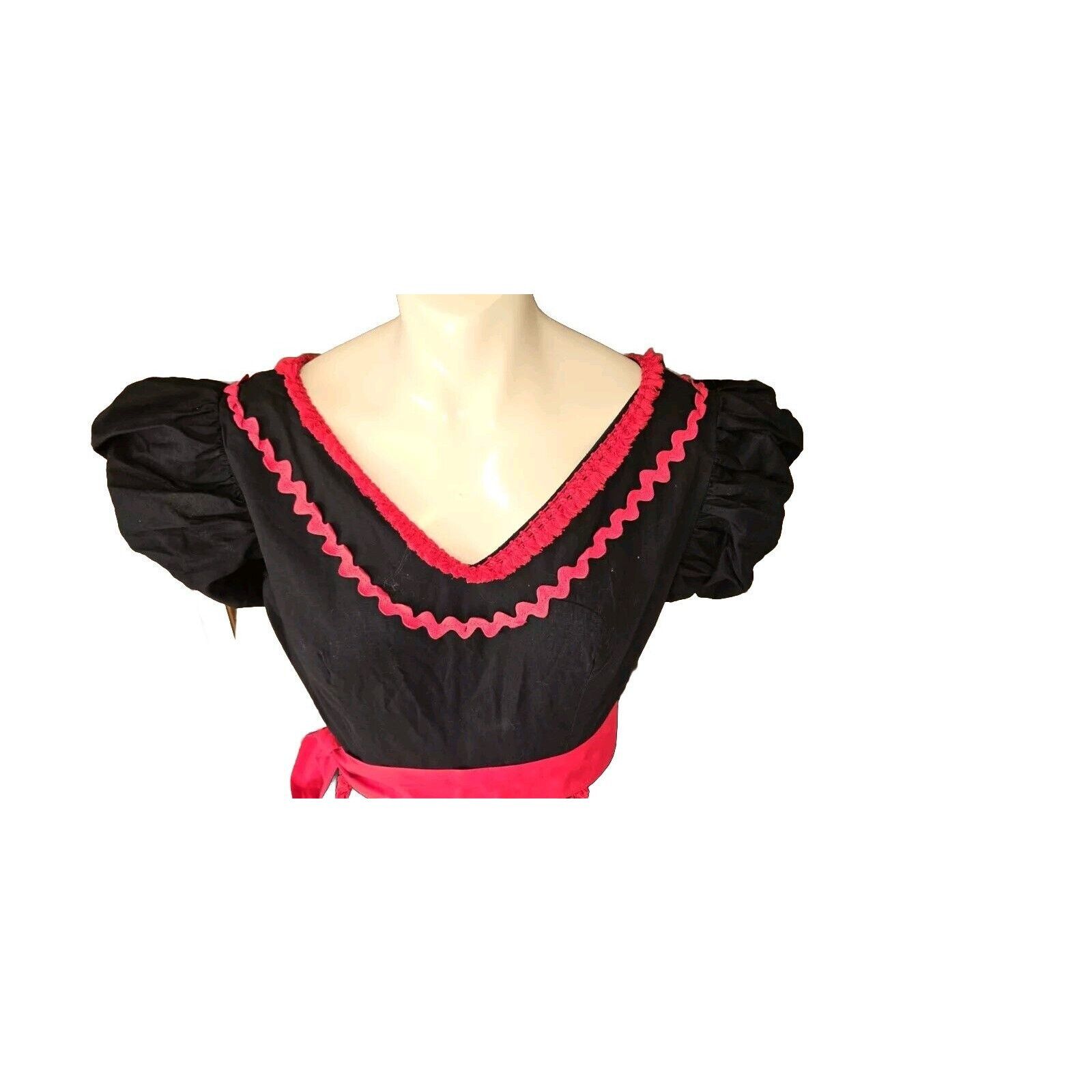 & Other Stories Antique Square Dancing Rockabilly Flare Spanish Style Dress Size S / US 4 / IT 40 - 6 Thumbnail
