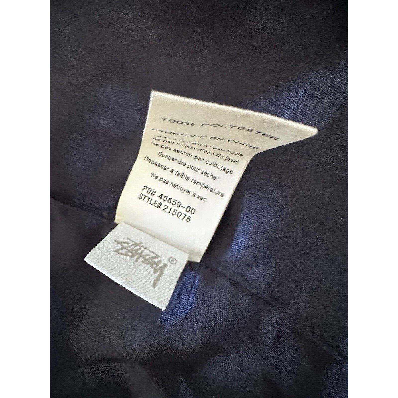 Stussy Stussy Men’s Navy Racing Jacket Satin Finish Size S Size US S / EU 44-46 / 1 - 14 Thumbnail