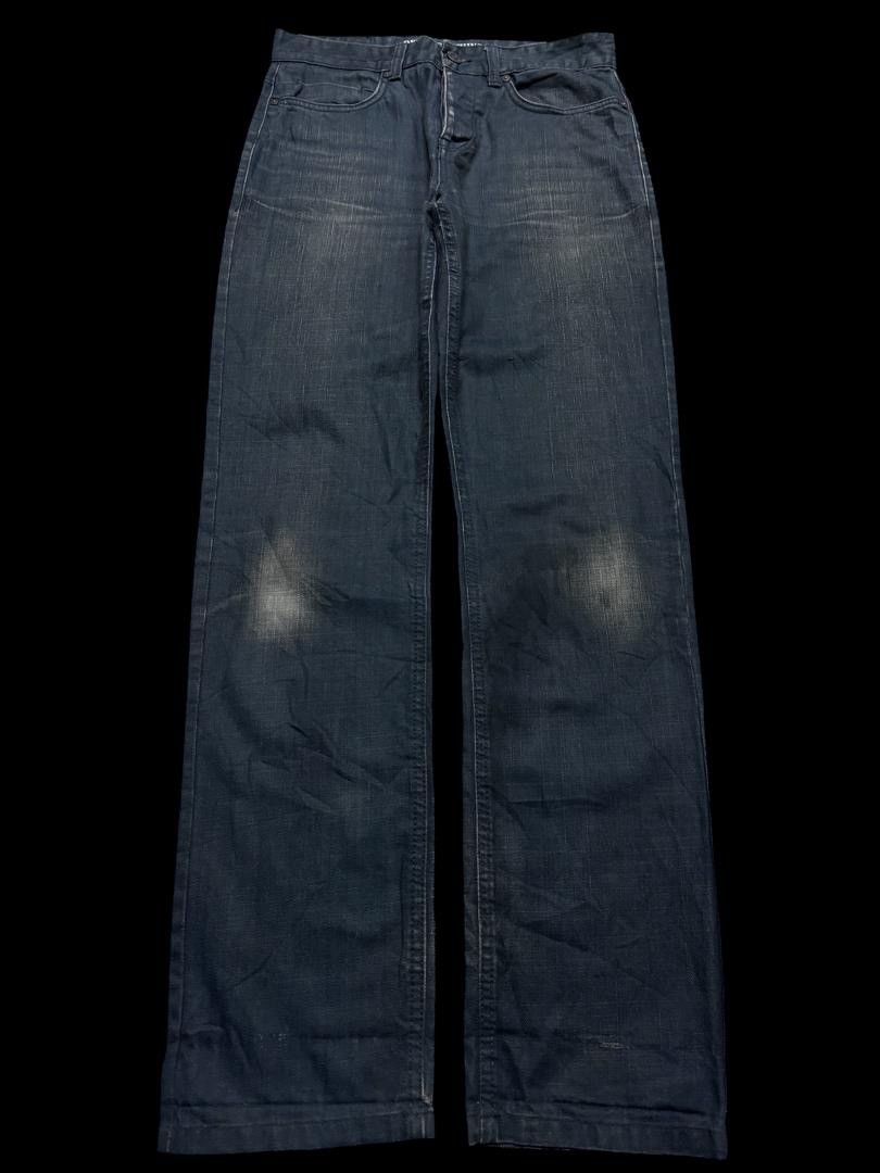 Vintage Vintage Japanese Denim Clothing Mudwash Dark Distressed Jean Size US 30 / EU 46 - 1 Thumbnail