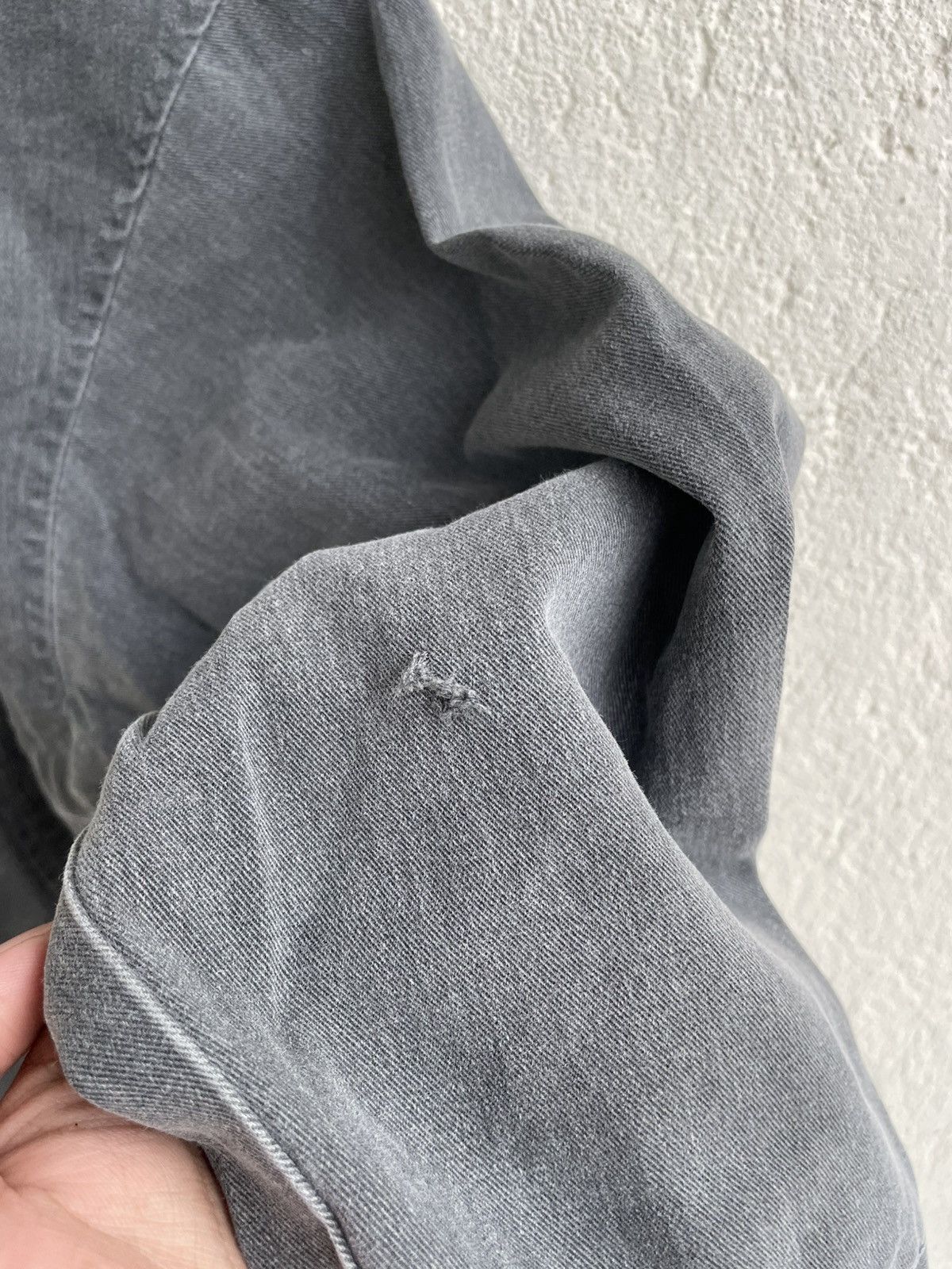 If Six Was Nine 2000s Coco Grey Asymmetrical Zip Jacket Biker Y2K LGB Under Size US XL / EU 56 / 4 - 9 Thumbnail